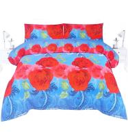 King Size Crystal Cotton Bed Sheet with 2 Pillow Covers (BCP-95) Price in Pakistan