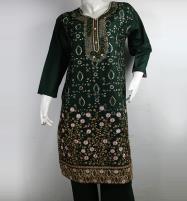 Stitched Cotton Heavy Embroidery Suit (DRL-837) Price in Pakistan