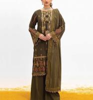 Lawn Embroidered Dress Lawn Dupatta (Un-Stitched) (DRL-1221) Price in Pakistan