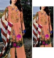Latest Embroidered Lawn Dress Collection 2022 With Chiffon Dupatta (UnStitched) (DRL-1184) Price in Pakistan