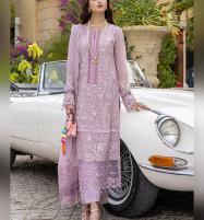 Latest Embroidered Lawn Dress With Chiffon Dupatta (UnStitched) (DRL-1381) Price in Pakistan