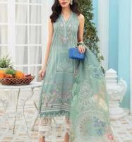 Latest Embroidered Lawn Dress With Chiffon Dupatta (UnStitched) (DRL-1196) Price in Pakistan