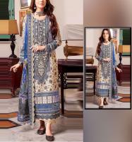 Latest Lawn Embroidery Dress With Printed Chiffon Dupatta 3 Pec Suite (Unstitched) (DRL-1649)	 Price in Pakistan
