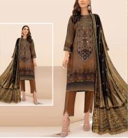 Latest Lawn Printed Dress With Printed Chiffon Dupatta (Unstitched) (DRL-1655)	 Price in Pakistan
