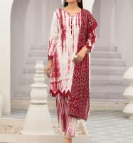 Latest Linen Tie Dye Dress Design 2021-22 With Linen Dupatta (LN-273) Price in Pakistan