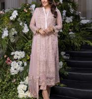 Latest Embroidered Chiffon Dress With Chiffon Embroidered Dupatta (UnStitched) (CHI-845) Price in Pakistan