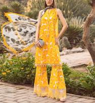 Latest Printed Lawn Dress With Printed Chiffon Dupatta (Unstitched) (DRL-1629)	 Price in Pakistan