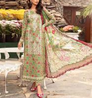 Digital Printed Lawn Embroidery Patches Dress With Digital Printed Chiffon Dupatta (Unstitched) (DRL-1635) Price in Pakistan
