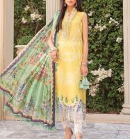 Lawn Embroidered Dress With Chiffon Dupatta Collection 2022 (UnStitched) (DRL-1197) Price in Pakistan