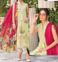 Elegant Sequins Embroidered Lawn EID Dress 2022 with Chiffon Dupatta (Unsitched) (DRL-1153) Price in Pakistan