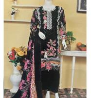 Lawn Sequence Heavy Embroidered Dress With Lawn Printed Dupatta (Unstitched) (DRL-1698)	 Price in Pakistan