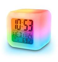 Color Change LED Digital Clock Table Alarm Clock With Temperature Price in Pakistan