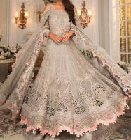 Luxury Heavy Embroidered Net Wedding Maxi Dress 2023 (CHI-791) Price in Pakistan