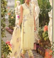 Luxury Schiffli Embroidered Lawn Dress with Organza Dupatta (DRL-1237) Price in Pakistan