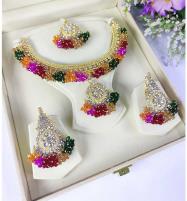 Multi Color Necklace Set (ZV:4651) Price in Pakistan