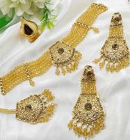 Beautiful Necklace Set With Earring Matha Patti (PS-414) Price in Pakistan