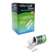 On Call Extra Pack of 50 Blood Glucose Strips Price in Pakistan