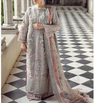 Organza Heavy Embroidered Dress With Embroidered Organza Dupatta (Unstitched) (CHI-899) Price in Pakistan