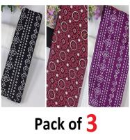 Pack of 3 Lawn Printed Suit (2 Pec UnStitched Dress) (DEAL-46) Price in Pakistan