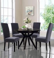 Pack of 4 - Dining Chair Stretchable Covers - Grey Price in Pakistan