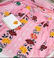 Paper Cotton Heavy Embroidered Dress With EMB Dupatta & EMB Trouser (Unstitched) (DRL-1667)	 Price in Pakistan