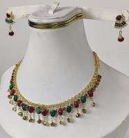 Beautiful Artificial Jewellery Necklace Set Wih Earing (PS-483) Price in Pakistan