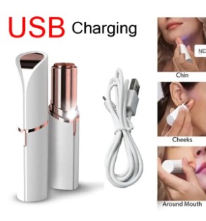 Rechargeable Flawless Hair Removal Machine for Women Painless Facial Hair Remover Ladies Shaver Trimmer for Women Price in Pakistan