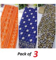 Sale Pack of 3 Lawn Printed Suit (2 Pec UnStitched Dress) (Deal-50) Price in Pakistan
