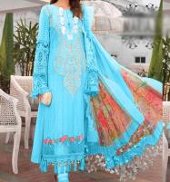 Summer Sequins Embroidered  Lawn Dress with Embroidered Lawn Dupatta (DRL-1193) Price in Pakistan