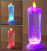Swirling Water LED Color Changing Candle Beautiful Table Decoration Price in Pakistan