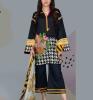 Embroidered Lawn Dress With Chiffon Dupatta (UnStitched) (DRL-1181)