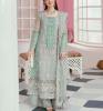 Latest Organza Embroidered Chiffon Dress With Embroidered Dupatta (UnStitched) (CHI-828)